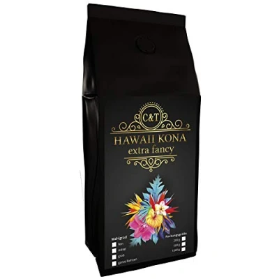 Image of Hawaii KONA 200g (Ground) The Tropical Gold from One of Finest Coffees in World
