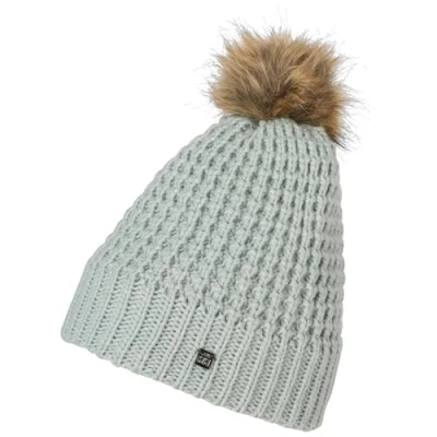 Image of Helly Hansen Womens W Snowfall Beanie Hat, 462 Green Mist