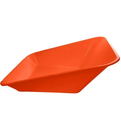 Image of Wheelbarrow Tray Replacement Body Pan 85L Universal (Orange)