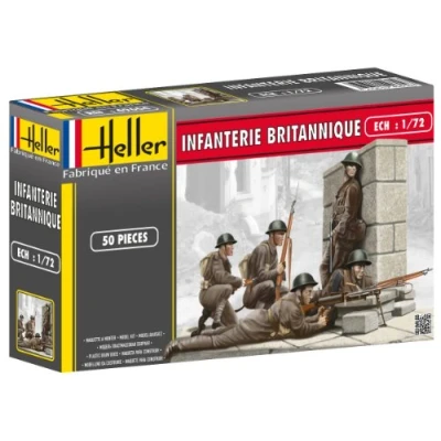 Image of Heller 49604&quot; Infanterie Anglaise Plastic Model Kit, 1:72 Scale