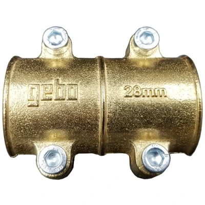 Image of Gebo Rd Clamp, Cap, Diameter 28 mm, Copper