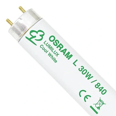 Image of Osram 30 Watt Lumilux T8 Fluorescent Lamp Sockets