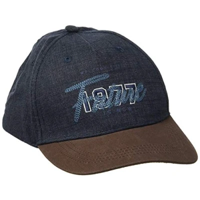 Image of camel active Men&#039;s Cap 6 panel Flat Cap, Blue (Denim 43), Medium
