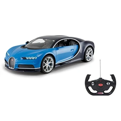 Image of Jamara 405135 &quot;Bugatti Chiron Remote Control Car, Blue