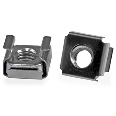 Image of StarTech.com 50 Pkg M6 Cage nuts for Server Rack Cabinet (pack of 50) CABCAGENUTS6