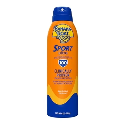 Image of Banana Boat Ultramist Kids Max Protect &amp; Play Clear Spray Sunscreen Spf 100: 6 Oz