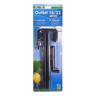 Image of JBL OutSet spray 16/22 CristalProfi e1500/1,2, Water outlet set with 2 part bar for aquariums