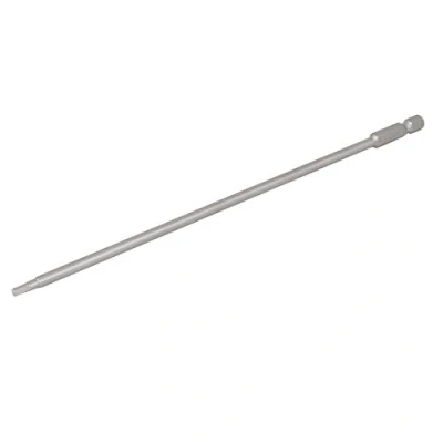 Image of Sourcingmap 200mm Long 1/4&quot; Hex Shank 3mm Hexagonal Tip Magnetic Hexagon Screwdriver Bit