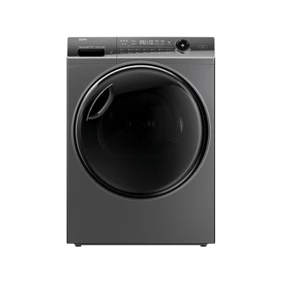 Image of Haier HD90 A3Q979RU1 Freestanding Heat Pump Tumble Dryer, 9kg Load, Graphite [Energy Class A+++]