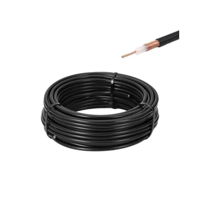 Image of Vecys RG58 RF Coaxial Coax Cable 49.2FT/15M
