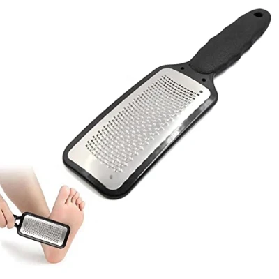 Image of Foot Rasp Hard Skin Remover, Dead Remover for Feet, Pedicure File Make Beauty Extra Smooth, Scrub Exfoliator Corn Removal, Feet Care Callous Removers (1 Black)