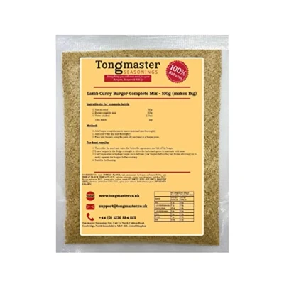 Image of Lamb Curry Burger Complete Mix 100g (makes 1kg)