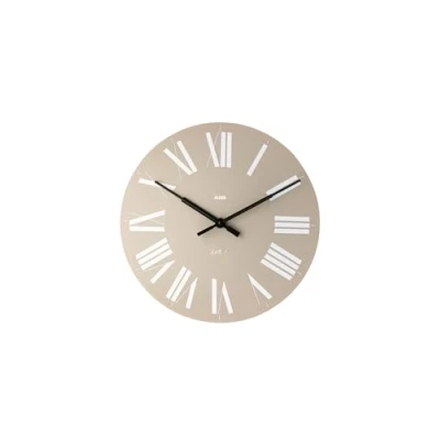 Image of Alessi 12 G wall clock clocks (Grey, ABS synthetics)