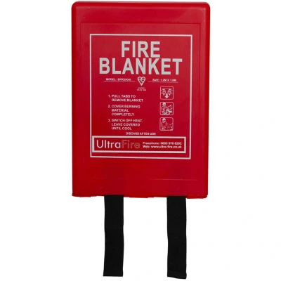Image of Firechief Fire Blanket 1.2x1.8m Rigid Case