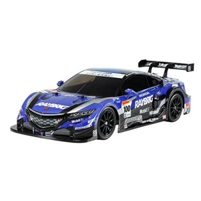 Image of TAMIYA 300058599 TT 02 Raybrig NSX Concept GT Brushed 1:10 RC Car Electric Road Model 4WD, Multicoloured