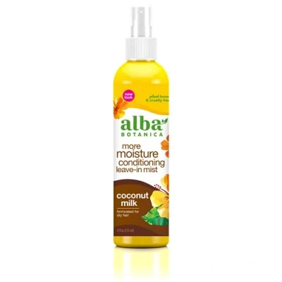 Image of Alba Botanica Hawaiian Coconut Leave In Conditioning Mist, 100 g