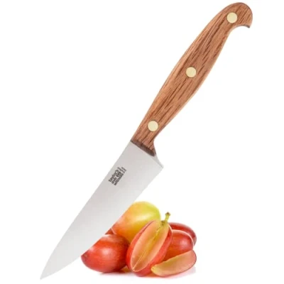 Image of Taylor&#039;s Eye Witness Heritage Oak 10cm Cook&#039;s Knife