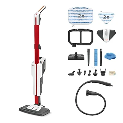 Image of Polti Vaporetto SV650 Style 2 in 1 Steam Mop with Handheld Cleaner, 19 Accessories