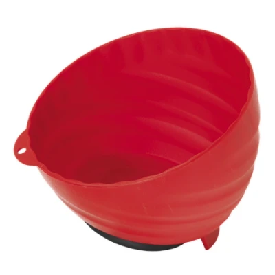 Image of Sealey Magnetic Collector Ø150mm Red
