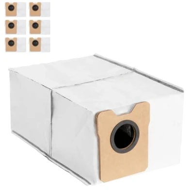 Image of eufy Replacement Dust Bags for Robot Vacuum Omni C20, Detachable, Large Capacity, 6 Pack Included