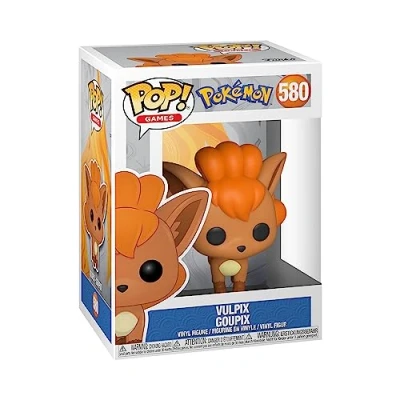 Image of Funko POP! Games: Pokemon Vulpix Collectable Vinyl Figure Gift Idea Official Merchandise Toys for Kids &amp; Adults Video Games Fans Model Collectors and Display