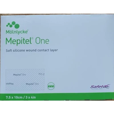 Image of Mepitel Dressing One Silicone Interface 7.5 x 10 cm Pack of