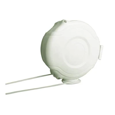 Image of My Home Essentials® Retractable Washing Line Wall Mounted Reel 12m, 26m (26m Double)