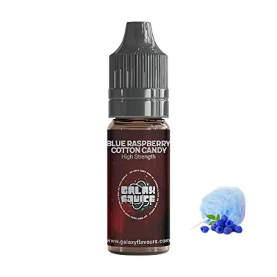 Image of Blue Raspberry Cotton Candy High Strength Flavouring 230+ Flavours Galaxy Food 10ml Bottle