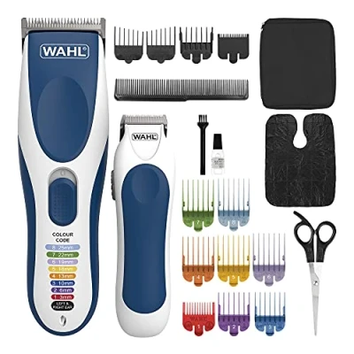 Image of Wahl Colour Pro Cordless Combi Kit, Hair Clippers for Men, Head Shaver, Men&#039;s with Beard Trimmer, Clipper and Easy to Use, Grooming Kit