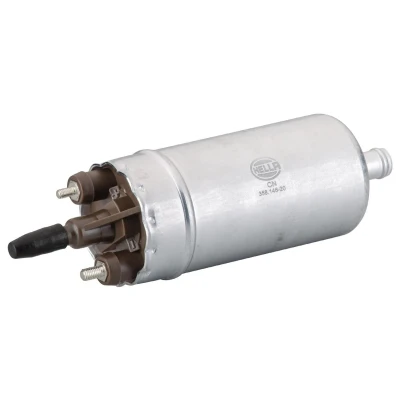 Image of 90020443, 90349944 Fuel Pump HELLA 8TF 358 146 201 Electric with attachment material crimp connector BMW: 3 Saloon, 6 Coupe, 7