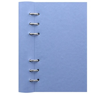 Image of Filofax Clipbook Classic Pastels Personal notebook vista blue