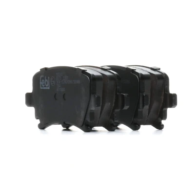 Image of JZW698451D, JZW698451M Brake pad set FEBI BILSTEIN 16540 Rear Axle prepared for wear indicator, excl. warning contact with screw