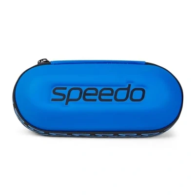 Image of Speedo Unisex Swimming Goggle Case Storage Protection, Blue, One Size