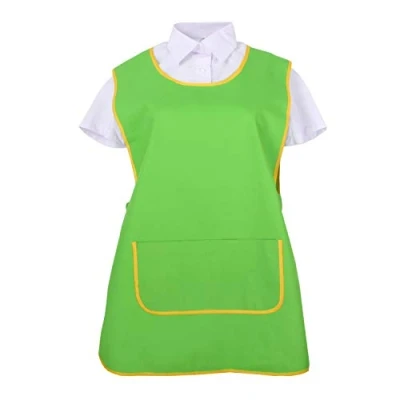 Image of MISEMIYA Apron Cleaning Work Uniform Clinic Hospital Veterinary Sanitation Hostelry Ref.868 Large, Delantal Limpieza 868 18 Verde
