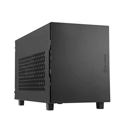 Image of Silverstone Technology SUGO 15, Black, Mini ITX, aluminum, Supports 3 Slot Full Length GPUs/ATX PSU / 240mm AIO, USB Type C x 1, SST SG15B