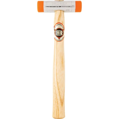 Image of Thor THO408 408 Plastic Hammer 1/2lb 1.in Diameter,Orange