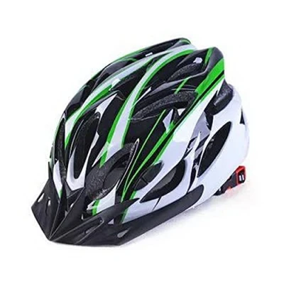 Image of AOOPOO Children&#039;s Bicycle Helmet, Kids Helmet Childrens Sports Bike Skateboard Scooter Cycle Boys Girls Skating Ventilation (Green &amp; white)