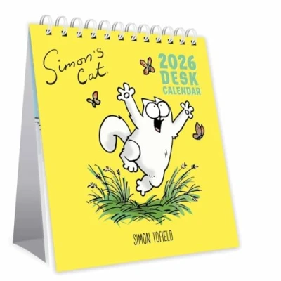 Image of 2026 Simon&#039;s Cat Desk Calendar