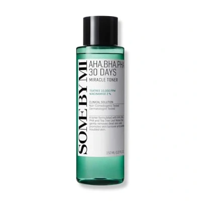 Image of SOME BY MI AHA BHA PHA 30 Days Miracle Toner 150ml Exfoliating Face for Acne Prone, Sensitive Skin Pore Minimising, Clarifying, Hydrating Korean Skincare (1 Pack)