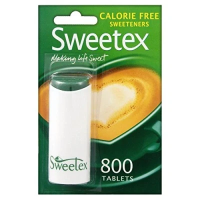 Image of Sweetex Calorie Free Sweeteners 800 per Pack of 6