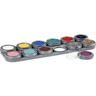 Image of Grimas 12 Colour Face Painting Palette A (Struts 6014) (Make Up/Face Paint)