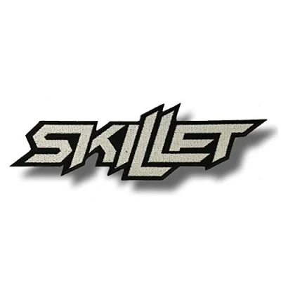 Image of Skillet Patch Badge Embroidered Iron on Applique