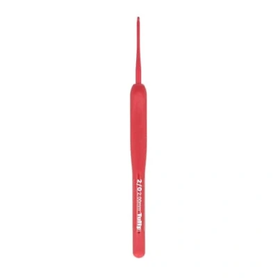 Image of Tulip Etimo Red Softgrip (2.00mm) Crochet Hook 1 Unit