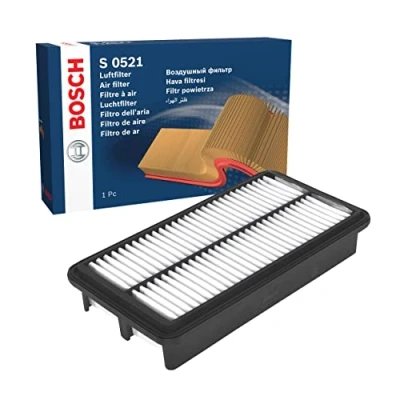 Image of 281134D000 Air Filter BOSCH F 026 400 521 54mm 159mm 302mm Insert KIA: CARNIVAL / GRAND 3