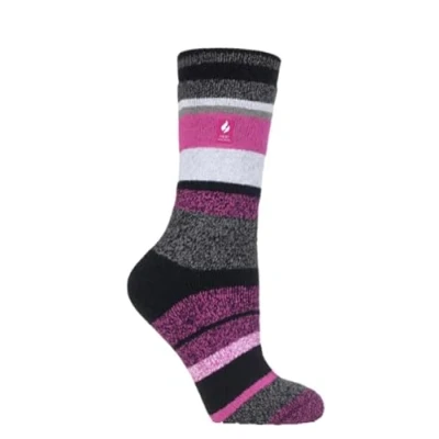 Image of HEAT HOLDERS 1 Pair Ladies Thermal LITE Socks TOG 1.6 UK Size 4 8, EUR 37 42 (Remington)