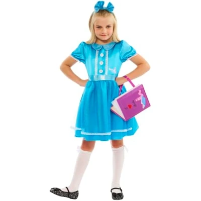 Image of Rubies Official Tilda the Bookworm Costume, Childrens Fancy Dress, Size Age 9 10