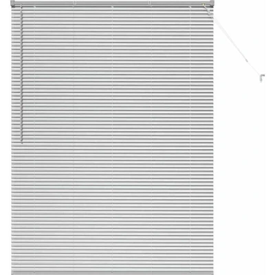 Image of Vidaxl with Curtains Other Manual Silver 135 x 175 cm Aluminium