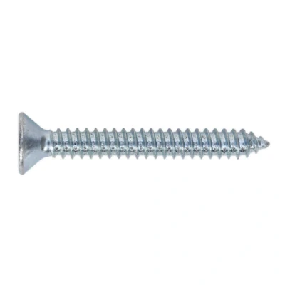 Image of Sealey Self Tapping Screw 6.3 x 51mm Countersunk Pozi Pack of 100