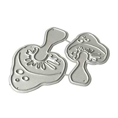 Image of NUEEUDD Mushrooms Metal Cutting Dies Stencil Scrapbooking DIY Album Stamp Paper Emboss
