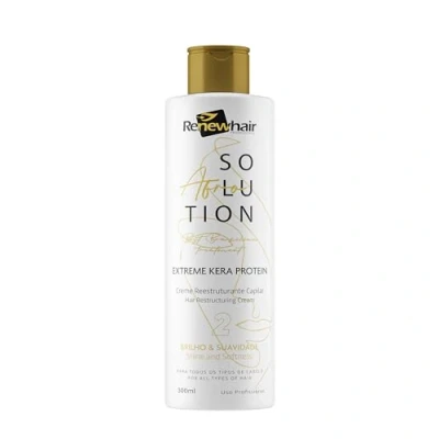 Image of Renew Hair Professional Brazilian Afro Smoothing treatment,Kera Protein,Texture Release 300ml Formalhendy Free Smooth